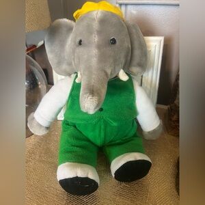 Barbar‎ plush Elephant by Gund